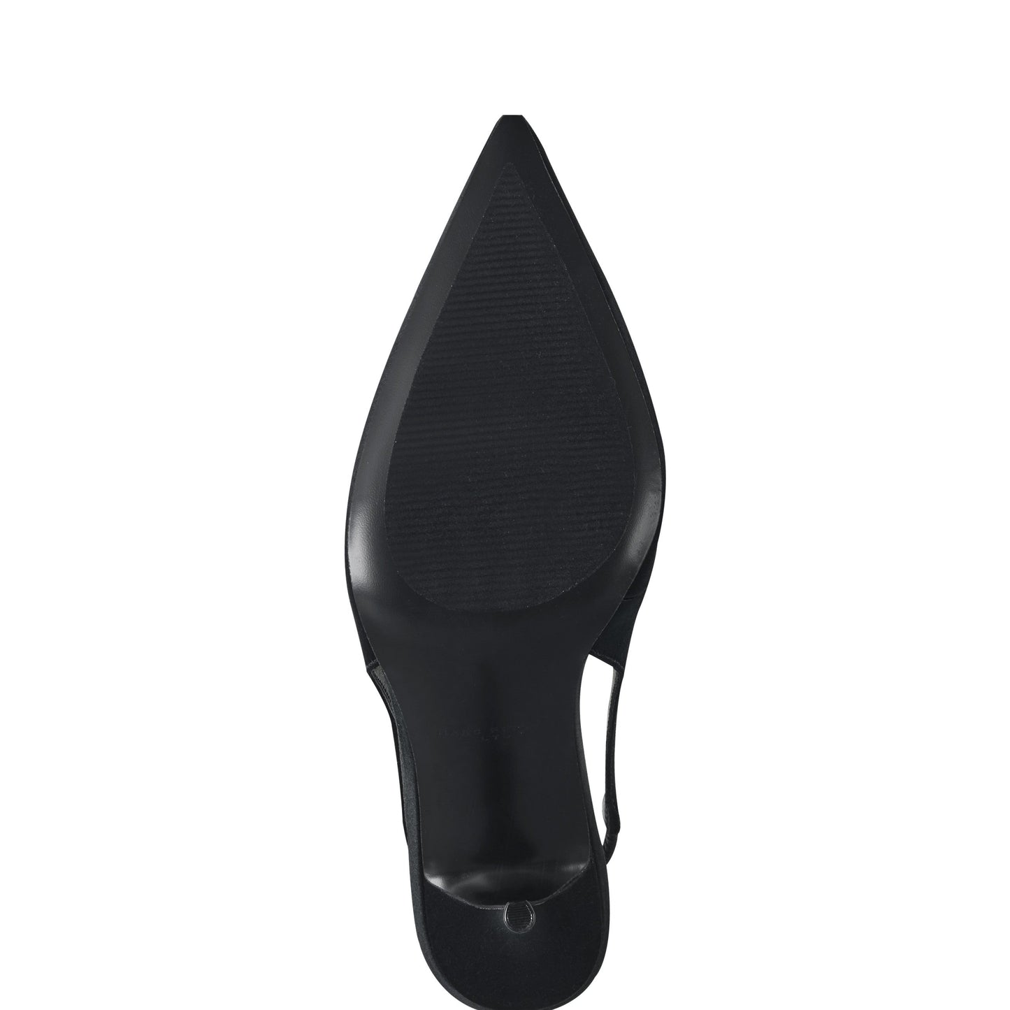 Marc Fisher Leynne Slingback Pump - Black Satin