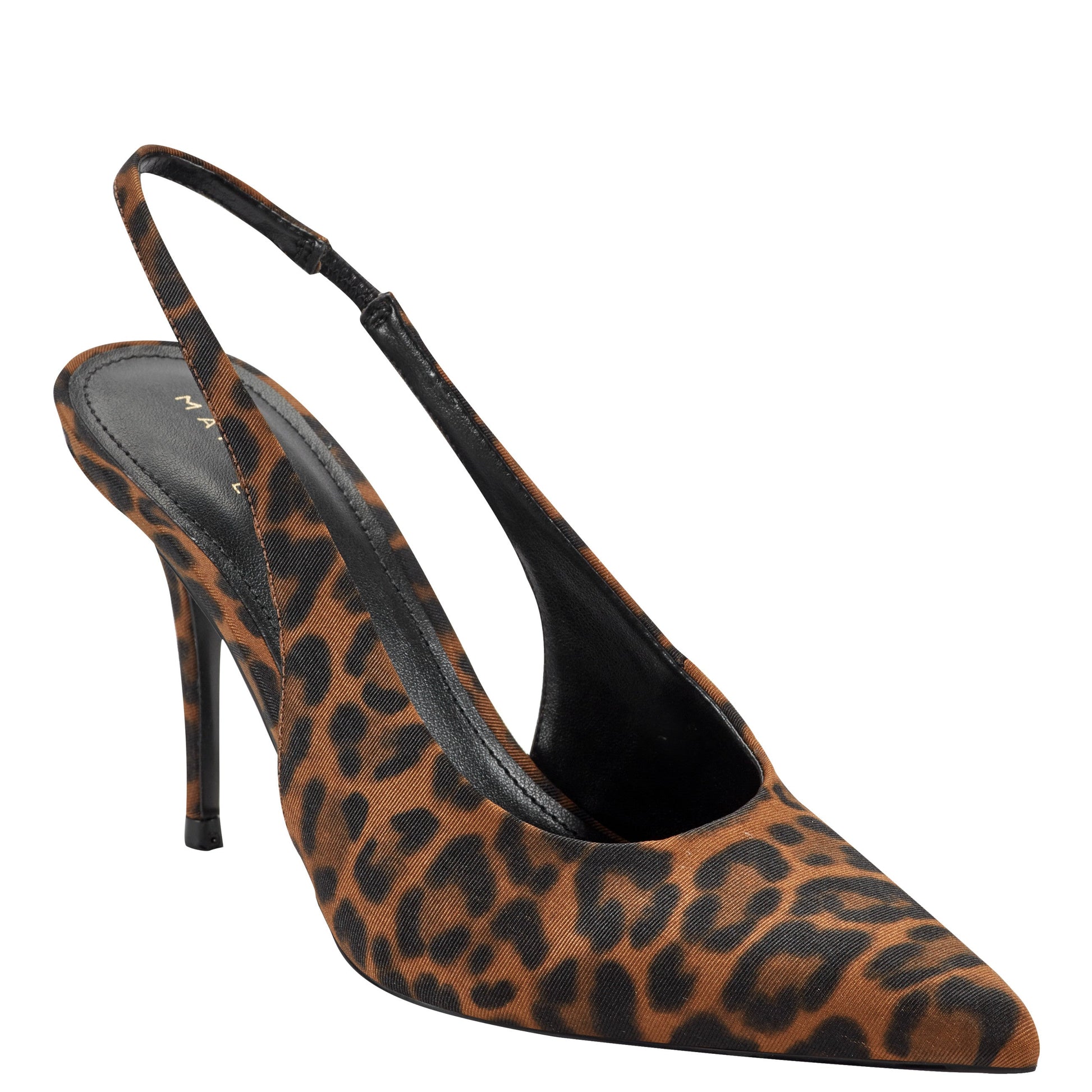 Marc Fisher Leynne Slingback Pump - Leopard Printed Leather