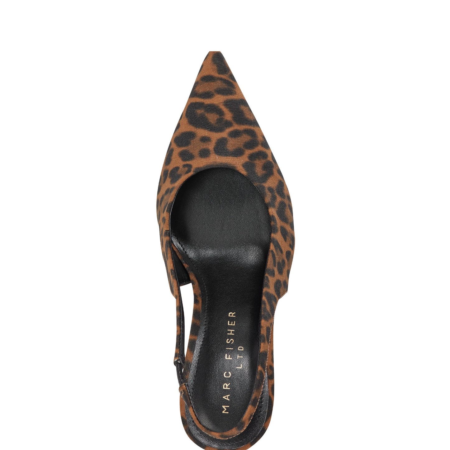 Marc Fisher Leynne Slingback Pump - Leopard Printed Leather