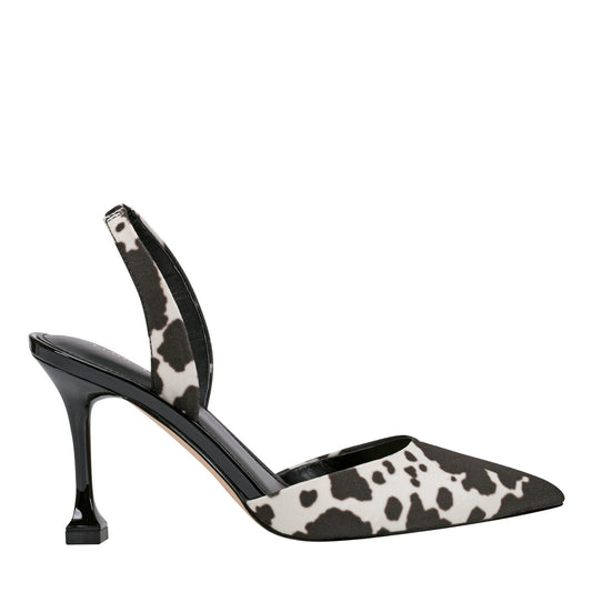 Marc Fisher Hadya Slingback Pump - Cow Print