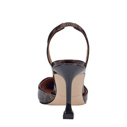 Marc Fisher Hadya Slingback Pump - Patent Leopard