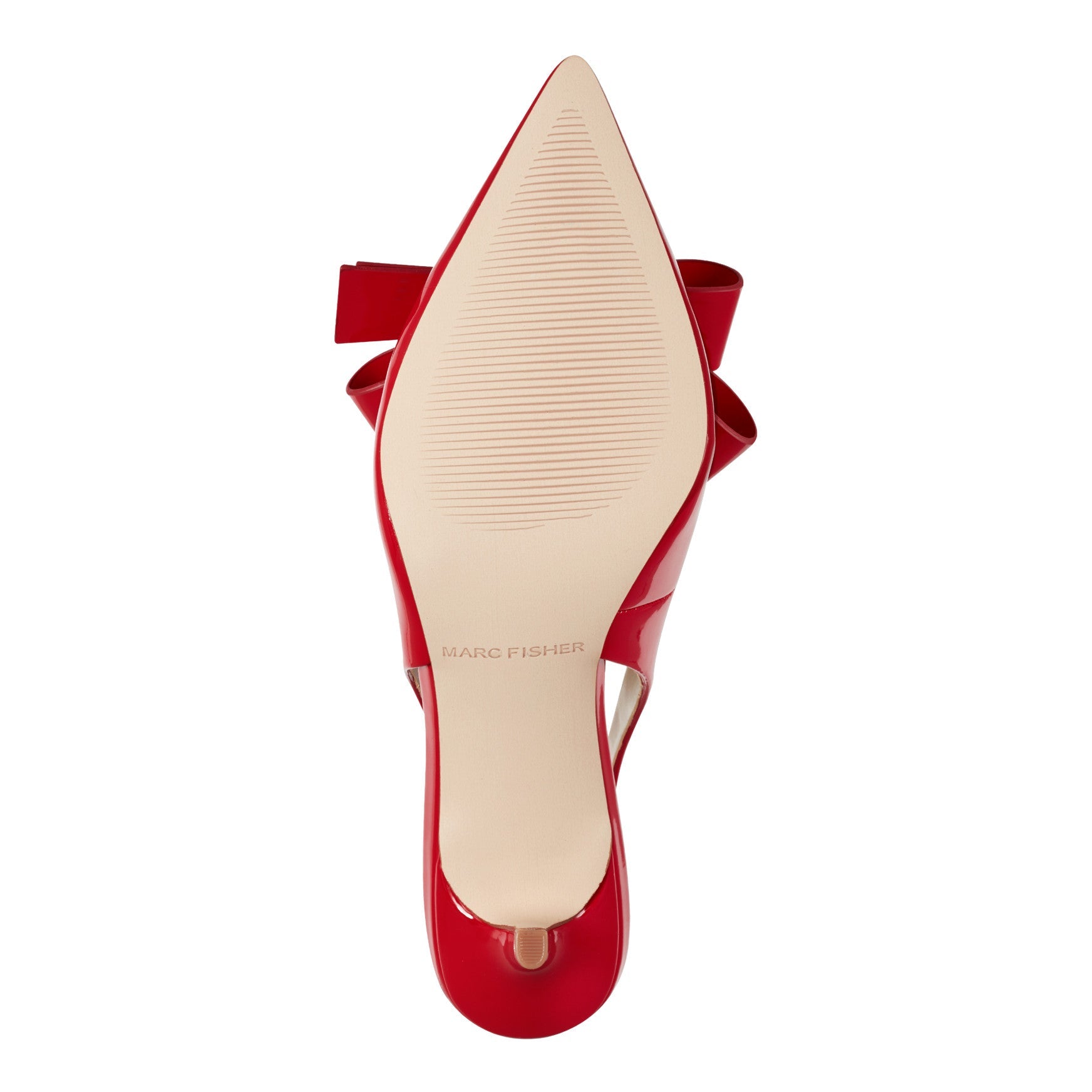 Marc Fisher Allon Bow Slingback Pump - Red Patent