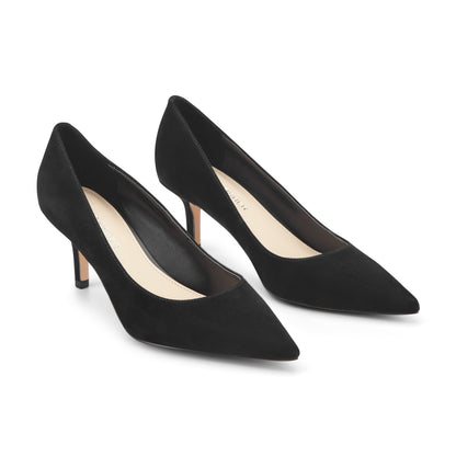 Marc Fisher Alola Pump - Black Suede