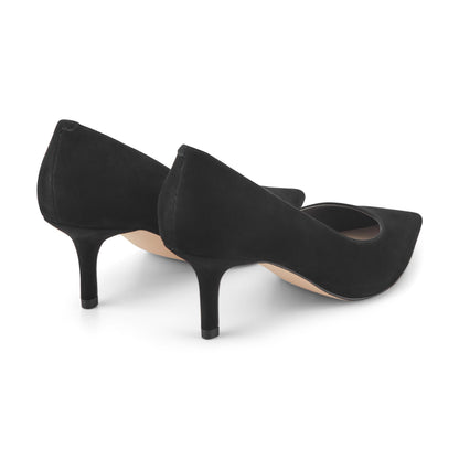 Marc Fisher Alola Pump - Black Suede