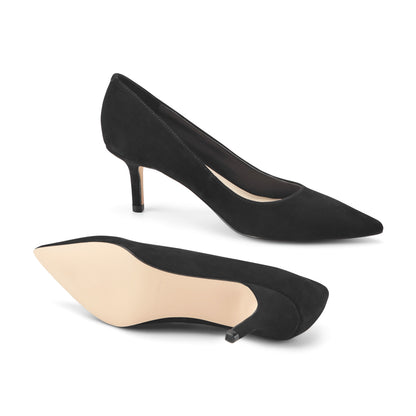 Marc Fisher Alola Pump - Black Suede